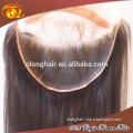 Bleached knot human hair wholesale soft dread hair closure piece